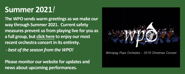 Winnipeg Pops Orchestra - Greeting